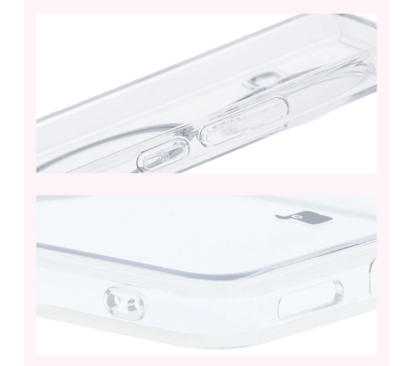 Bizon CrystalO z MagSafe do Xiaomi Poco F7 Pro Przezroczysty