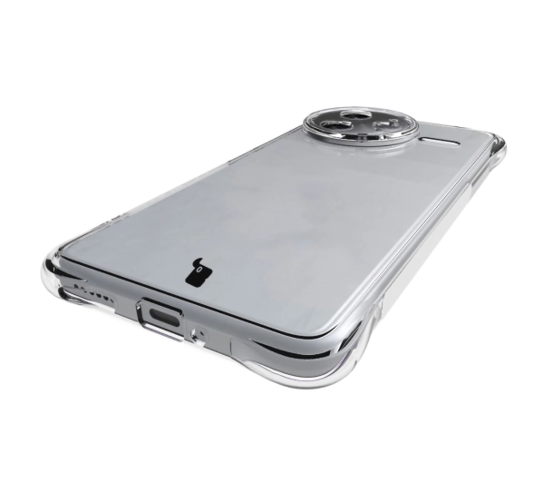 Bizon elastyczne etui Salpa + 2x szkło hartowane Clear Pack do Xiaomi Poco F7 Ultra