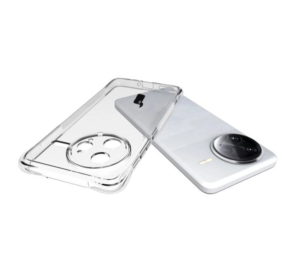 Bizon elastyczne etui Salpa + 2x szkło hartowane Clear Pack do Xiaomi Poco F7 Ultra