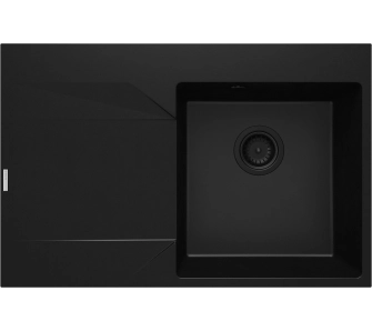 Zlewozmywak Deante Evora ZQJ_N11L Granitowy Nero