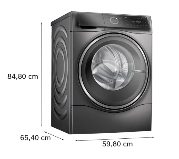 Bosch WNC254ARPL Serie 8 62,2cm 10,5kg/6kg Funkcje AI  - TRZECI -55%, ALBO 5-TY ZA 1ZŁ - Kup na Raty - RRSO 0%