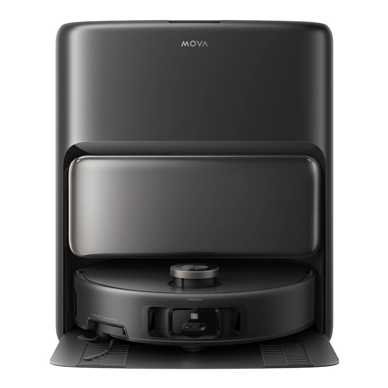 Robot sprzątający Mova V50 Ultra Complete Funkcja mopowania Stacja oczyszczająca Tworzenie mapy pomieszczenia Czarny AI