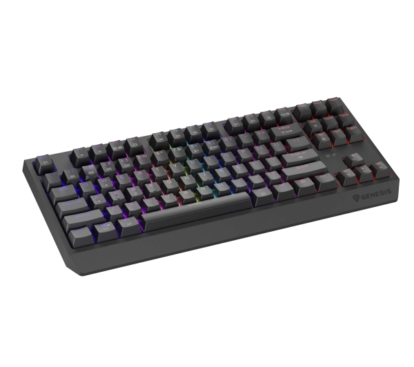 Genesis Thor 230 TKL US RGB Outemu Silent Lemon Czarny