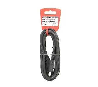 Kabel USB Vivanco 22227 Srebrno-szary