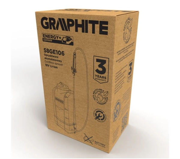 Graphite 58GE106 18V 15l
