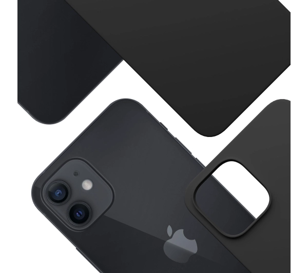 3mk Hardy MagSilicone Black do iPhone 12