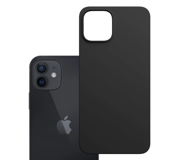 3mk Hardy MagSilicone Black do iPhone 12