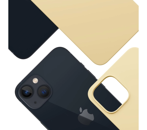 3mk Hardy MagSilicone Yellow do iPhone 15