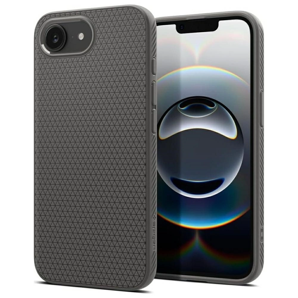 Etui Spigen Liquid Air do iPhone 16e Szary