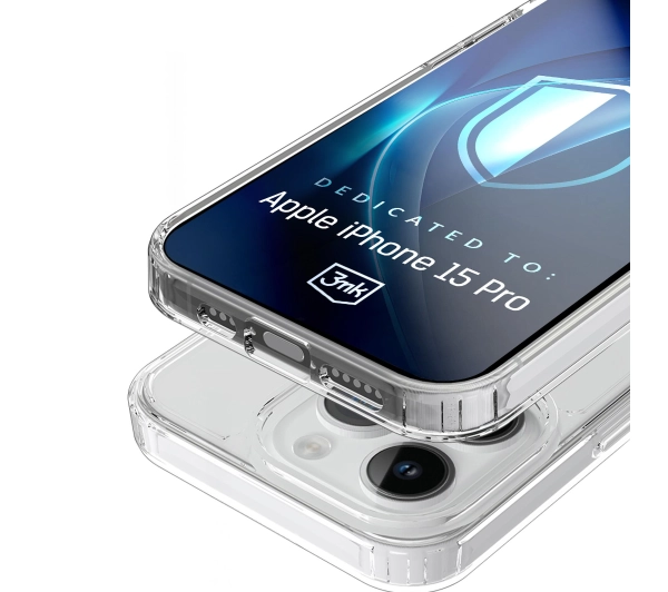 3mk Armor MagCase do iPhone 15 Pro Przezroczysty