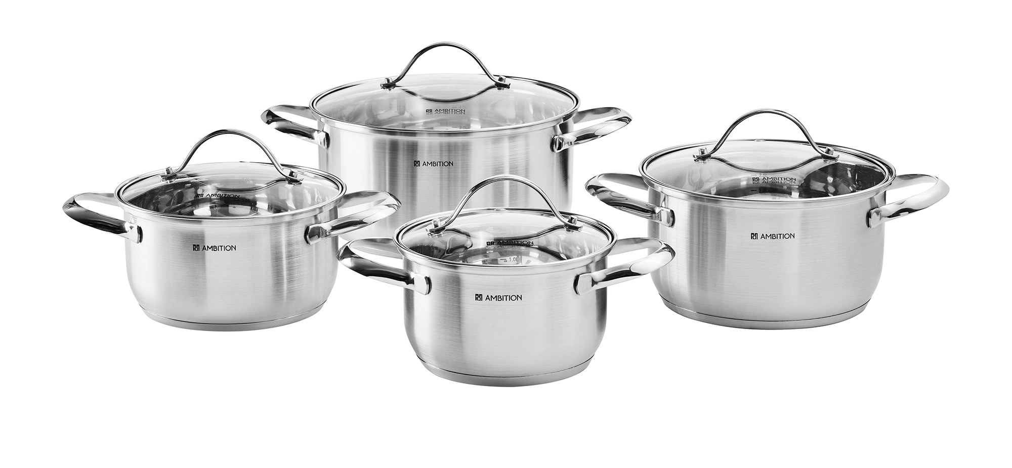 Brytfanna Ambition Remi Indukcja Stal nierdzewna 8 elementów