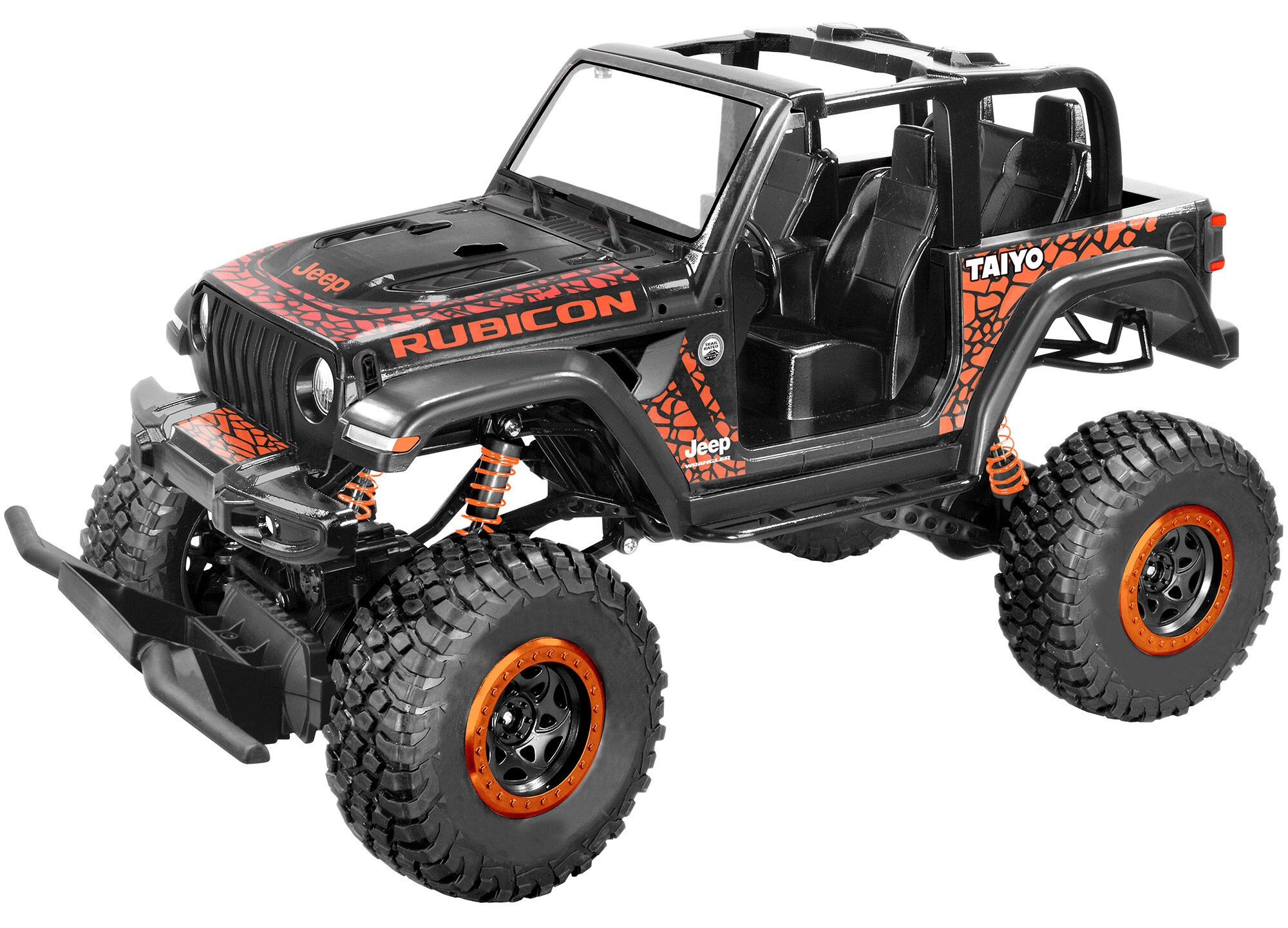 Samochód TAIYO Jeep Wrangler (080011C) 7km/h Zasięg 15m Czas 30minut