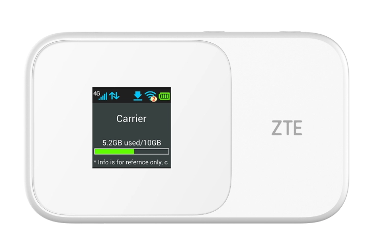 Router bezprzewodowy z 4G ZTE MF986D Biały