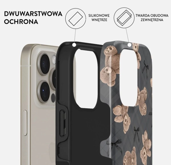 Etui Burga BFF MagSafe do iPhone 16 Pro