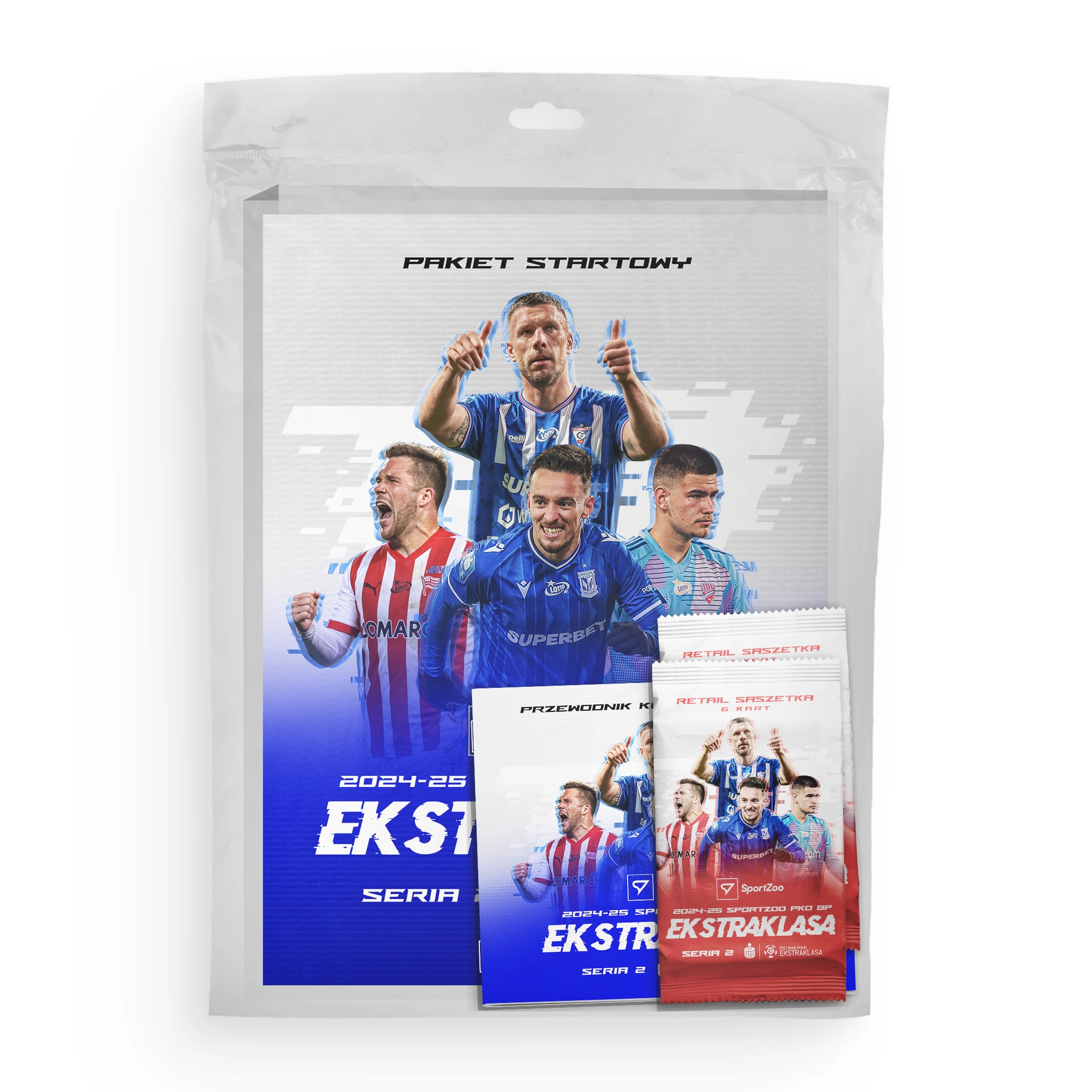 Karty kolekcjonerskie SportZoo Ekstraklasa PKO BP Sezon 2024/25 - Seria 2 Pakiet Startowy