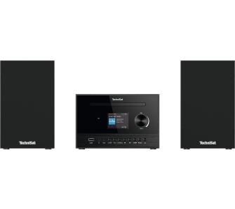 Wieża TechniSat Classic 800 IR Radio FM DAB Internetowe Bluetooth Czarny