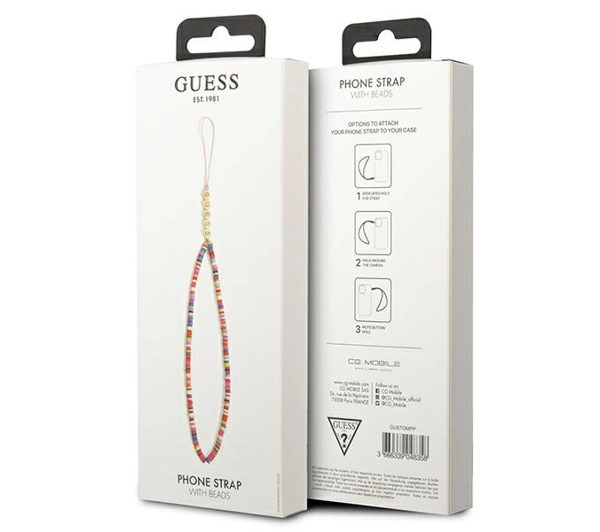 Guess Heishi Beads Różowy