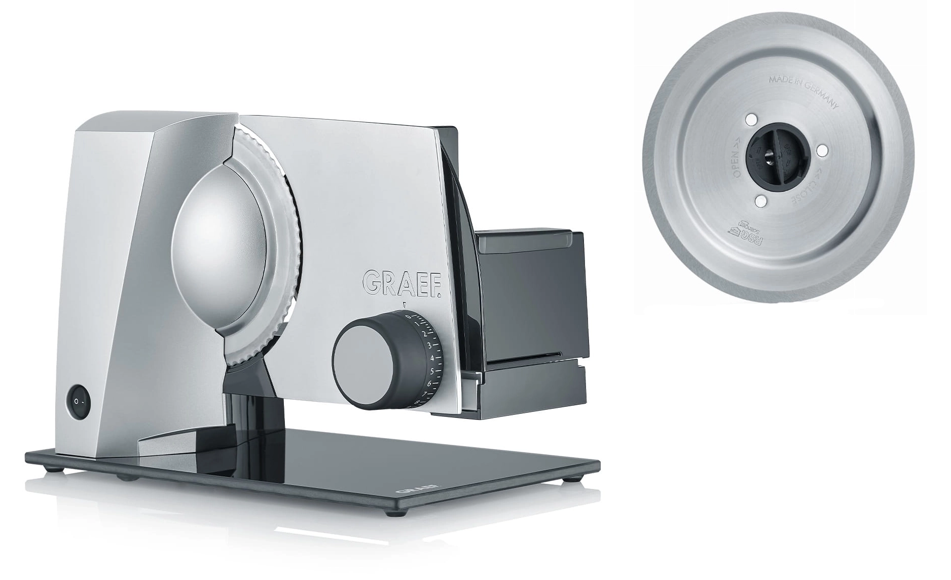 Krajalnica Graef Style S12 Twin Srebrny