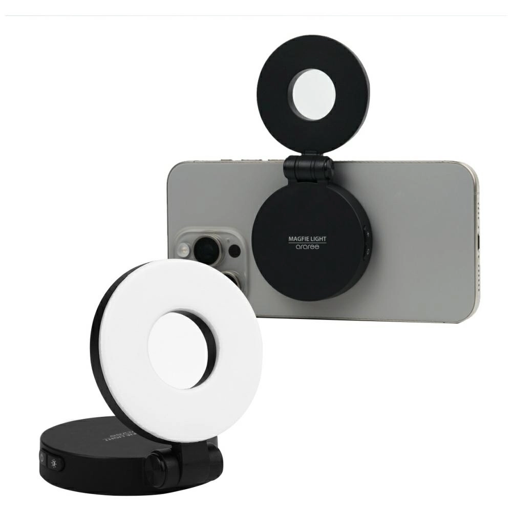 Selfie stick Araree Magfie Light MagSafe Czarny