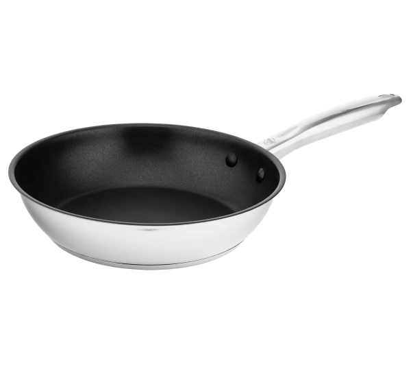 Patelnie - La Bonita LB20PS008 stalowa nieprzywierająca 20cm