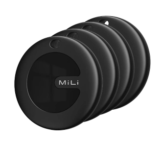 Lokalizator MiLi MiTag Duo 4szt Czarny