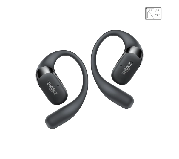 Shokz OpenFit 2+ Przewodnictwo powietrzne Bluetooth 5.4 Czarny - ⚡ EURO HIT CENOWY! ⚡ - Kup na Raty - RRSO 0%