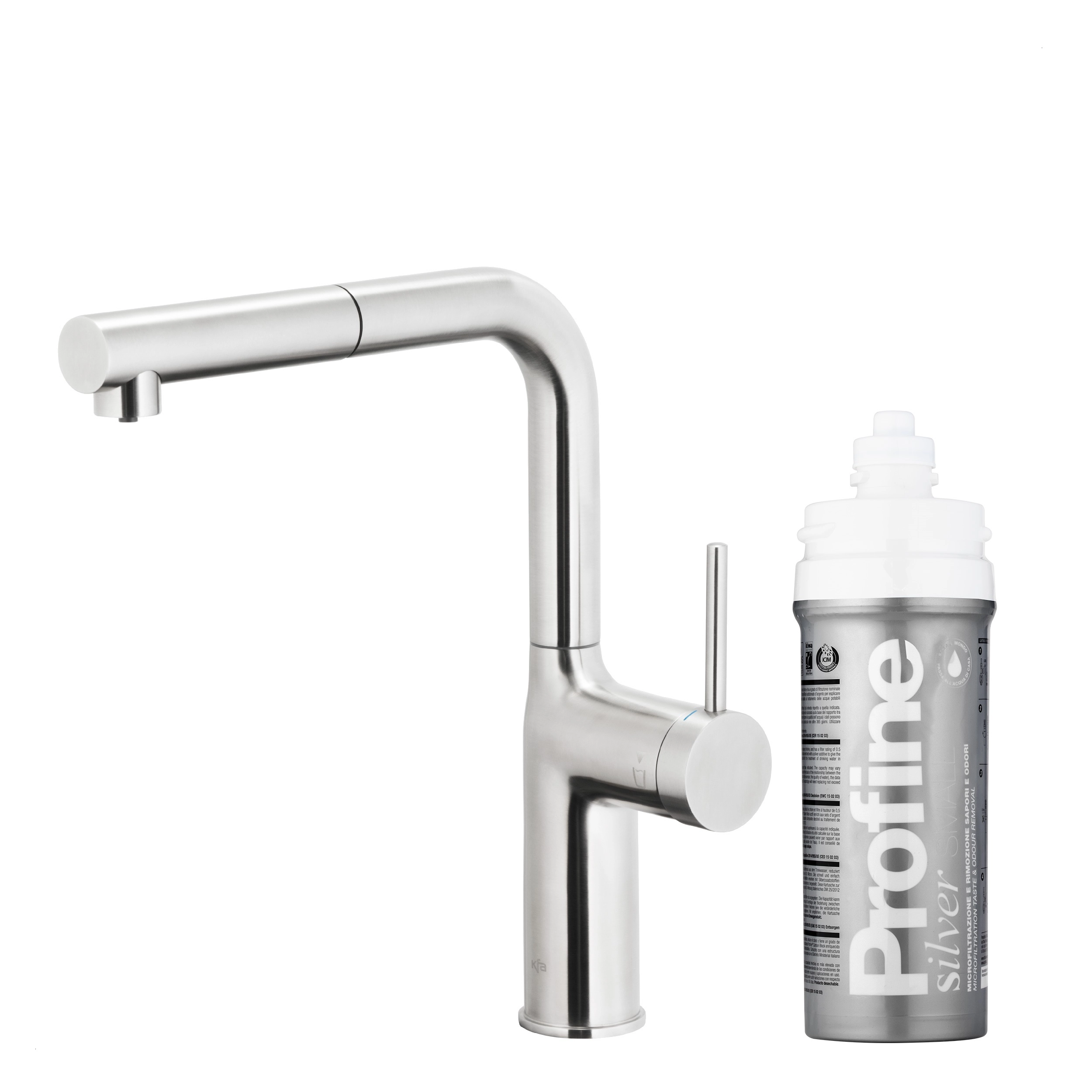 Bateria KFA Armatura Duero Pure Move 6623-424-22 Inox Stal szlachetna