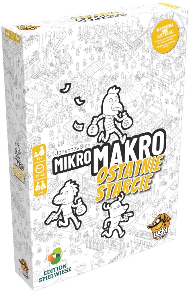 Gra planszowa MikroMakro Ostatnie starcie