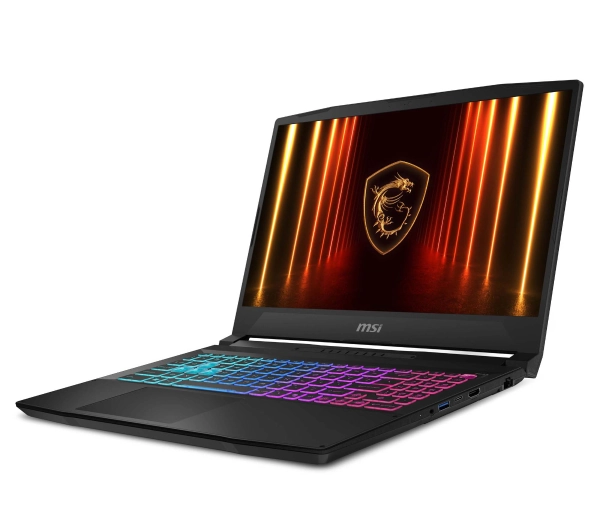 MSI Katana 15 HX B14WFK-494XPL 15,6" 144Hz i5-14450HX 16GB RAM 512GB Dysk SSD RTX5060 DLSS4 Czarny - ⚡ EURO HIT CENOWY! ⚡ - Kup na Raty - RRSO 0%