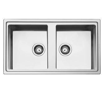 Zlewozmywak Smeg LDR862-2 Stal szlachetna Stalowy