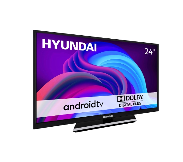 Hyundai HLA24354 24" LED HD Ready Android TV DVB-T2 - Kup na Raty - RRSO 0%