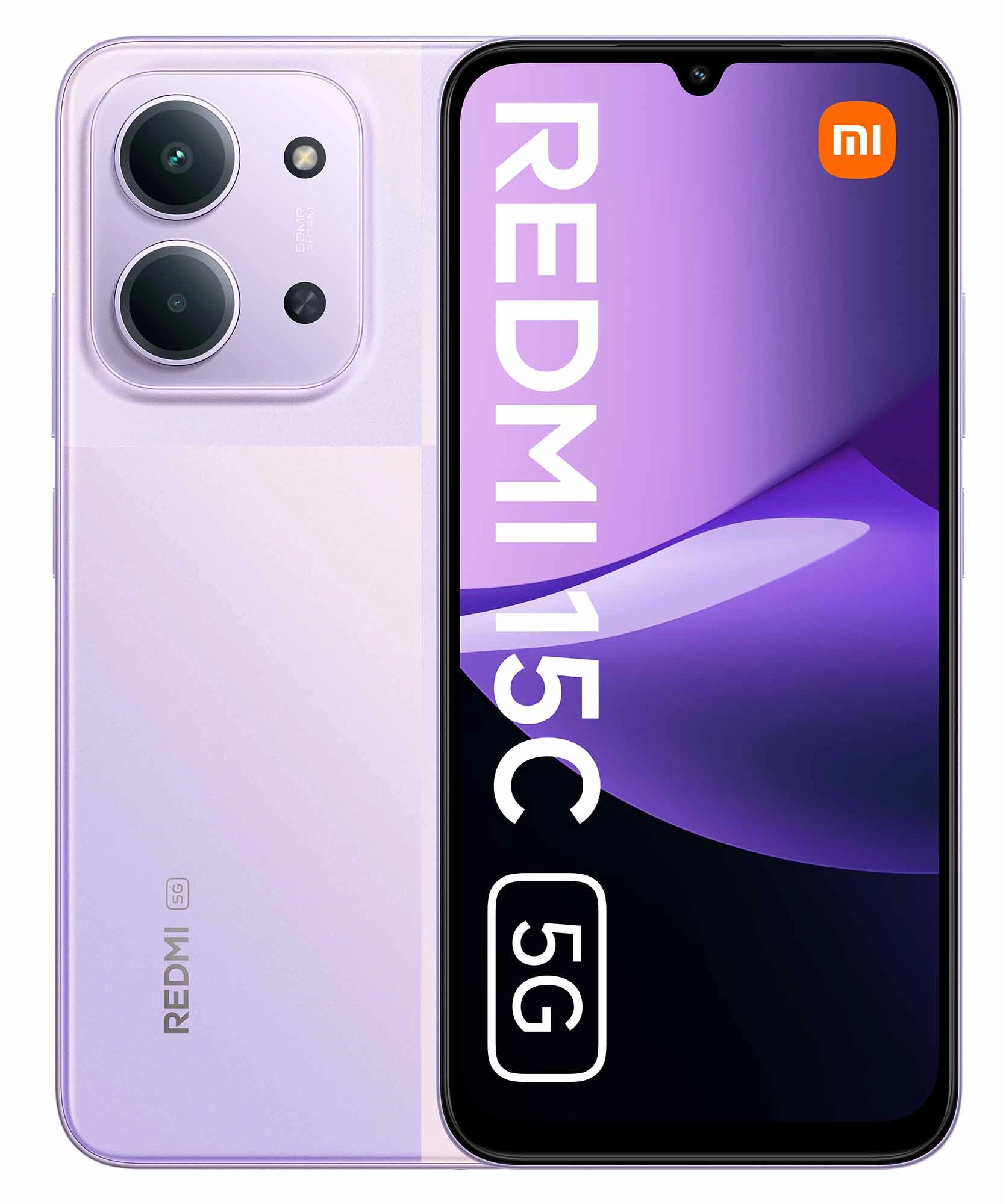 Smartfon Xiaomi Redmi 15C 5G 4/256GB 6,9" 120Hz 50Mpix Purpurowy