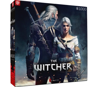 Puzzle Good Loot Wiedźmin Geralt i Ciri 1000 elementów