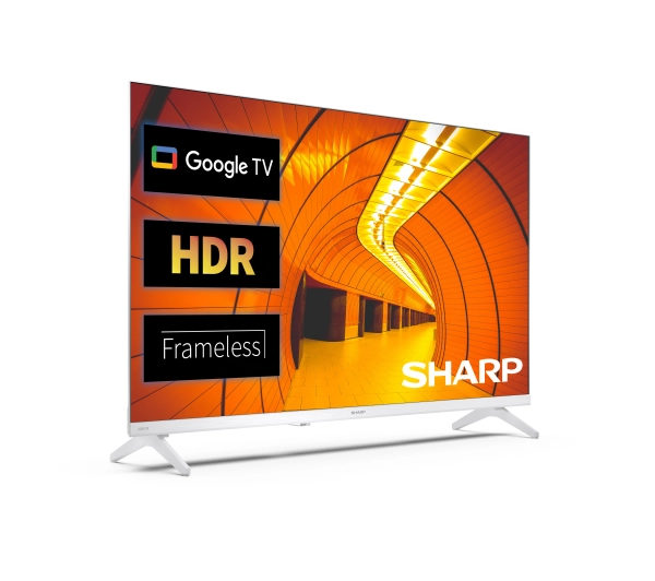 Sharp 32HF2765EW 32" HD Ready Google TV DVB-T2 - Kup na Raty - RRSO 0%