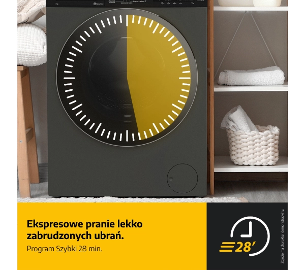Whirlpool AutoDose MXWM 07G ADS PL Funkcje AI AdaptiveWash 10kg 1400obr/min Zdalne sterowanie - Kup na Raty - RRSO 0%