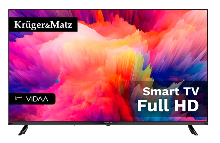 Telewizor Kruger & Matz 43F730QB 43" FHD smart DVB-T2/S2