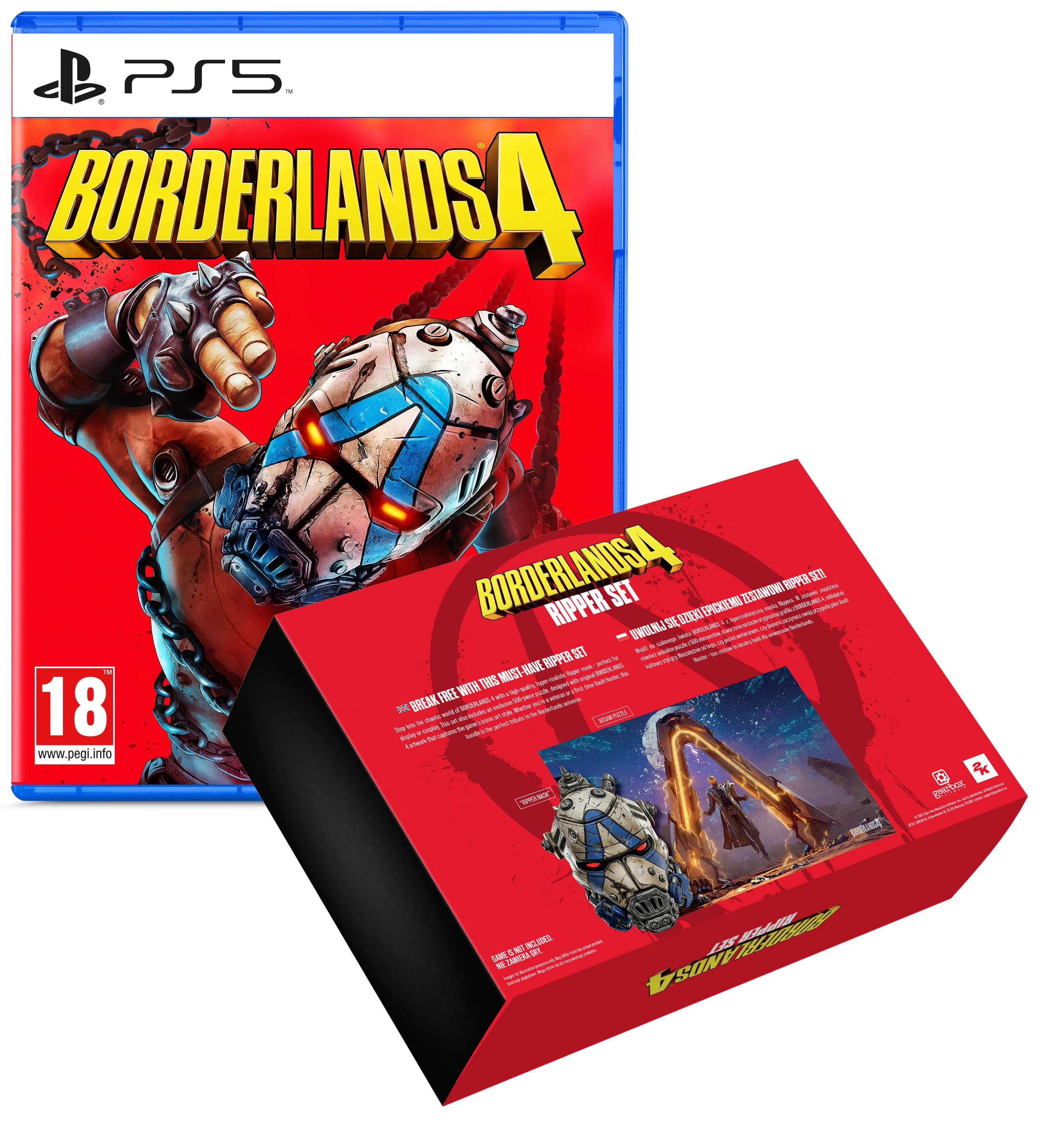 Borderlands 4 + Borderlands 4 Ripper Set Gra na PS5