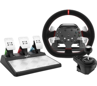 Kierownica PXN V10 z pedałami do PC, PS4, PS3, Xbox, Switch