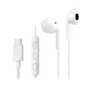 Słuchawki przewodowe JVC HA-FR17UCWU Douszne Biały