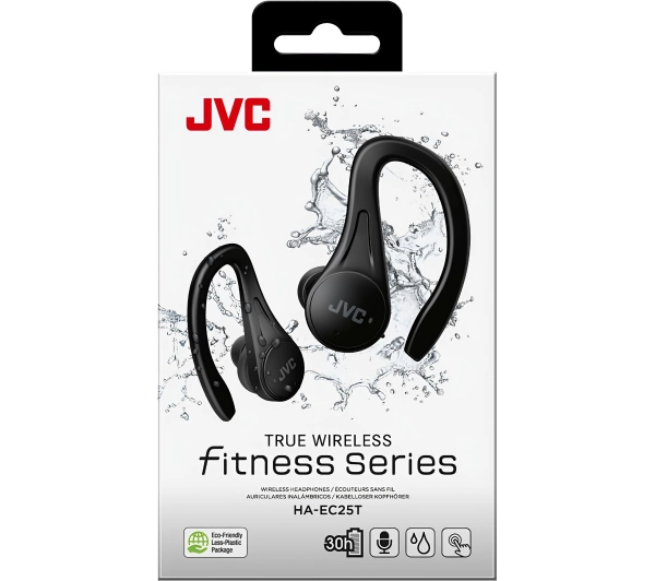 JVC HA-EC 25TBU Dokanałowe Bluetooth 5.1 Czarny