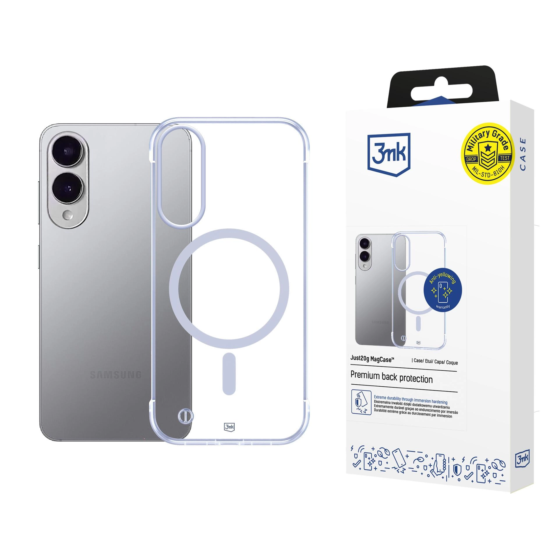 Etui 3mk Just20g MagCase do Samsung Galaxy S25 Edge