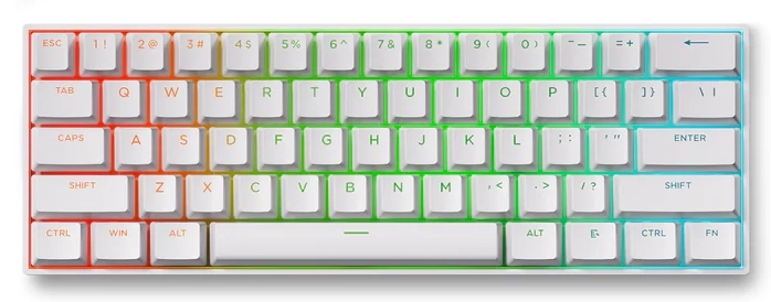 Klawiatura magnetyczna MCHOSE ACE60-7A TTC Uranus Switch-Standard Biały