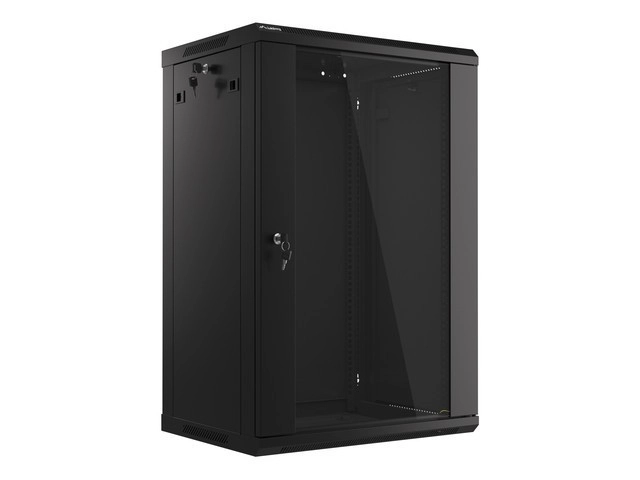 Szafa rack Lanberg WF01-6418-10B 19" 18U 600X450