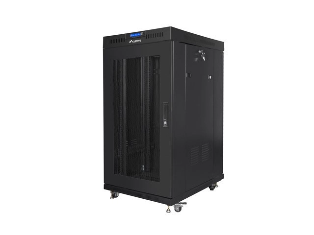 Szafa rack Lanberg FF01-8822-23BL 19" 22U 800X800