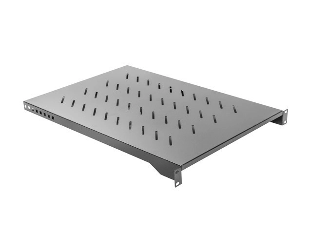 Półka Lanberg AK-1010-B do Szaf 19" 1000mm Czarna