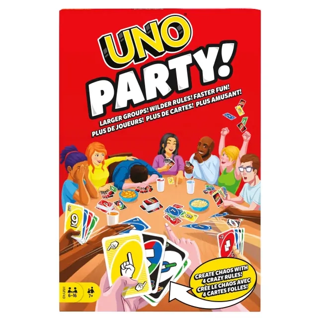 Gra karciana UNO PARTY Imprezowa refresh