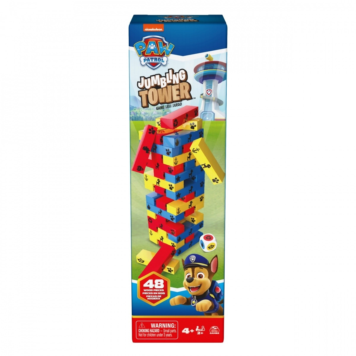 Gra planszowa Psi Patrol Wieża Jumbling Tower