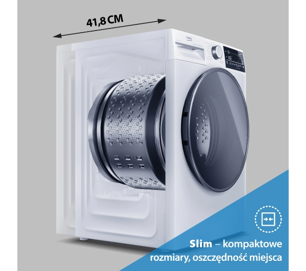 Beko b100 BM1WFU36225WPB SteamCure Slim 6kg 1200obr/min - Kup na Raty - RRSO 0%