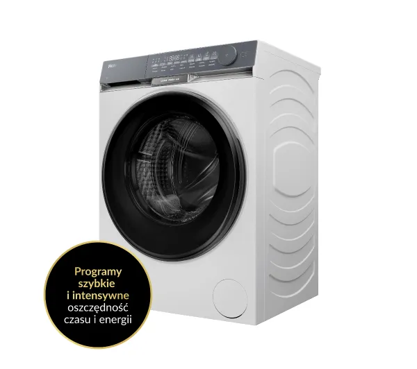 Haier HW130-B14387U-PL Funkcje AI 13kg 1400obr/min Zdalne sterowanie - TRZECI -55%, ALBO 5-TY ZA 1ZŁ - Kup na Raty - RRSO 0%