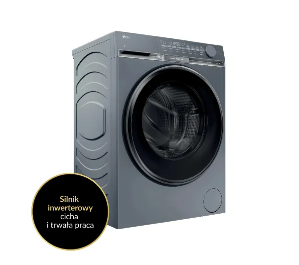 Haier X9 HW100-B14387GUPL Funkcje AI 10kg 1400 obr/min Zdalne sterowanie - TRZECI -55%, ALBO 5-TY ZA 1ZŁ - Kup na Raty - RRSO 0%